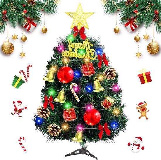 Allecto Plus Mini Kunstkerstboom 30 cm LED