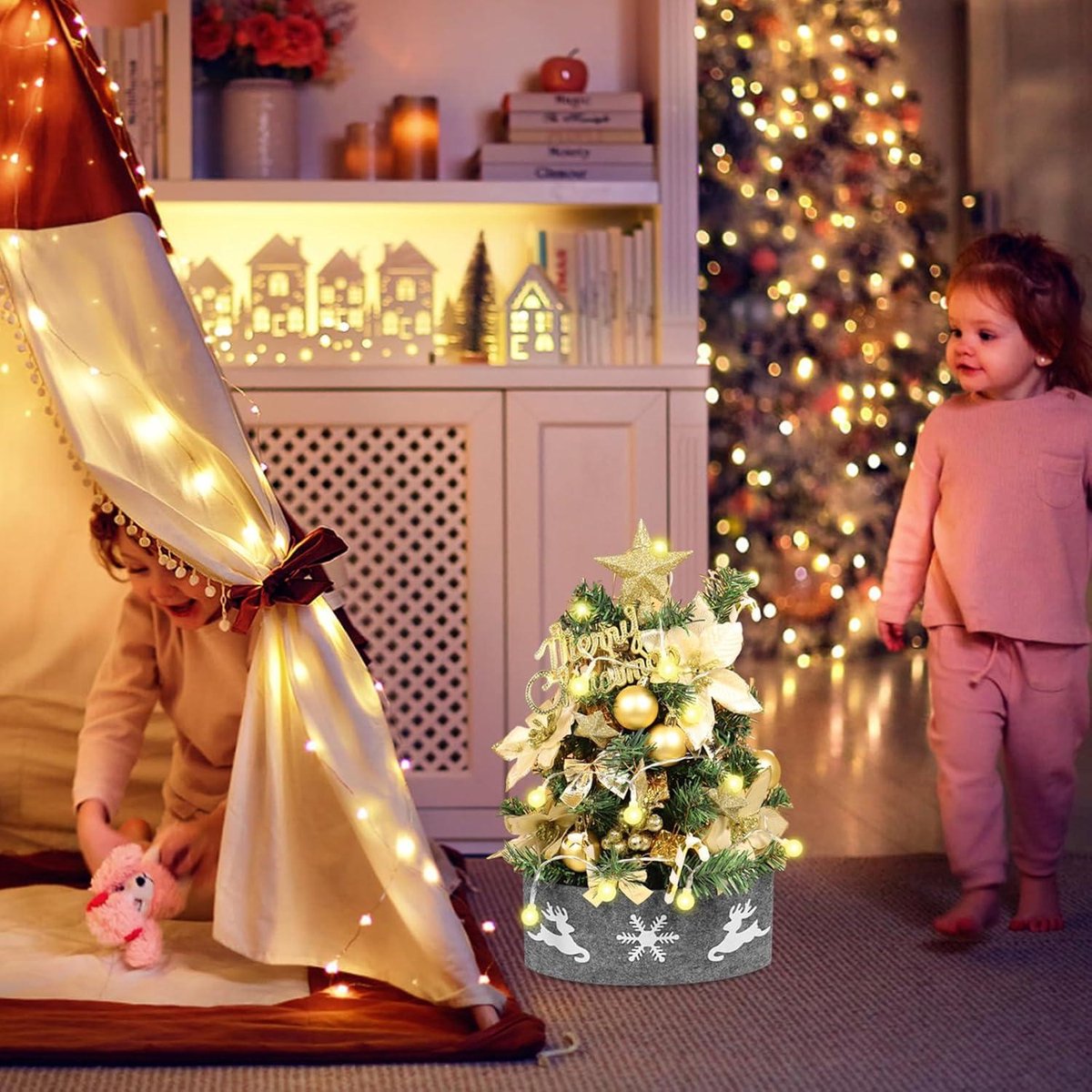 Allecto Plus Mini kunstkerstboom 45 cm