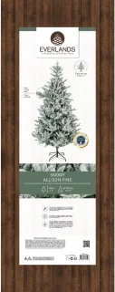 Allison Boom Ø112 x H180 cm groen/wit