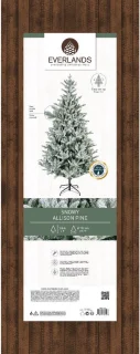Allison Boom Ø112 x H180 cm groen/wit