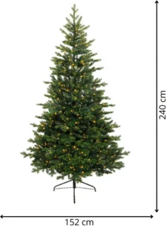 Allison Pine kunstkerstboom 240 cm groen