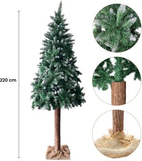 Wat vinden we goed aan de Alora Cozy Pine Kunstkerstboom 220 cm