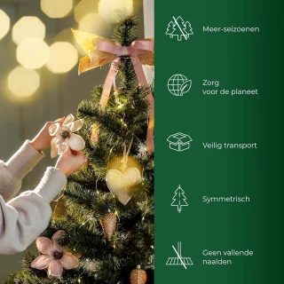 Alpentanne Kunstkerstboom 220 cm