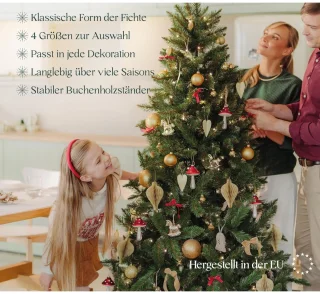 Alpentanne Premium Kunstkerstboom 180 cm