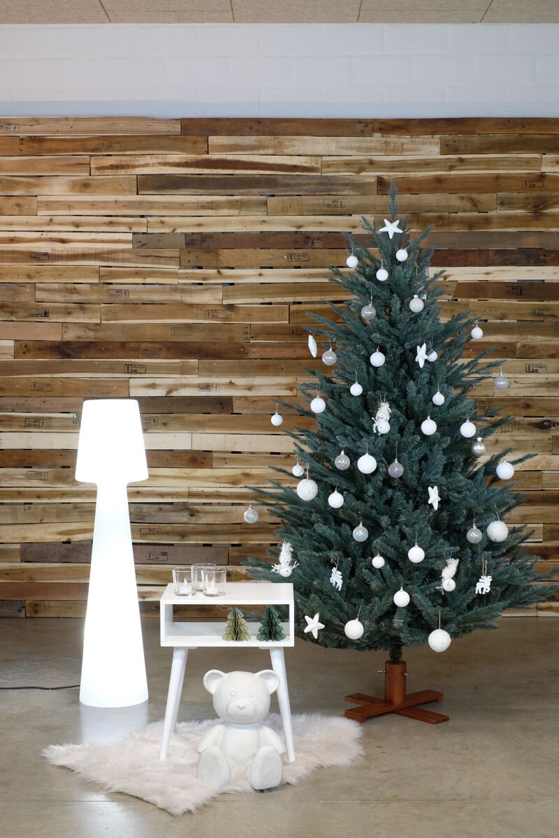 Arkansas Frosted Blue kunstkerstboom 152 cm blauw