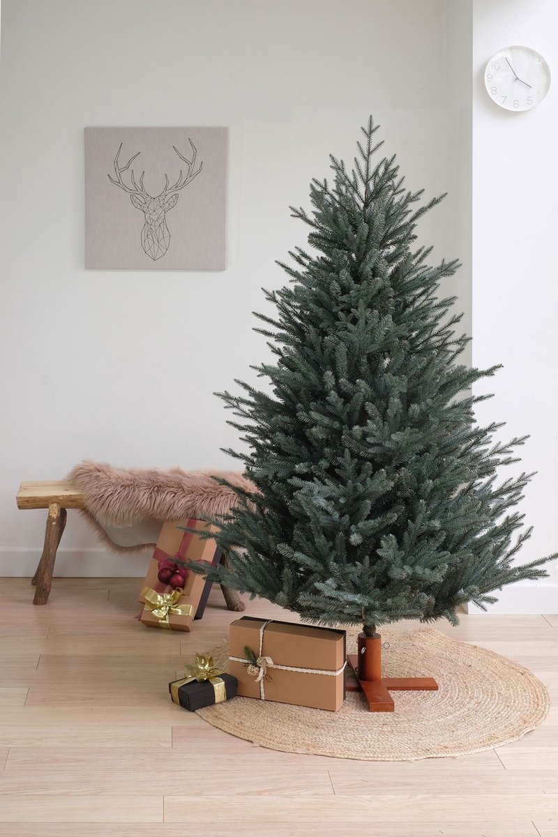Arkansas Frosted Blue kunstkerstboom 152 cm blauw