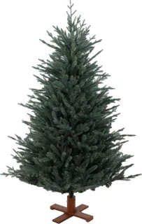 Arkansas Frosted Blue kunstkerstboom 152 cm blauw