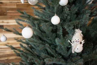 Arkansas Frosted Blue kunstkerstboom 228 cm
