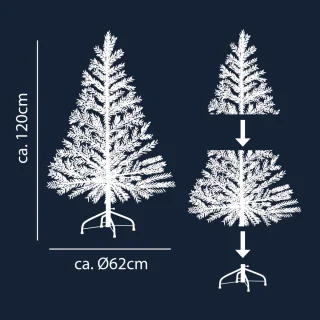 Arti Casa Kunstkerstboom 120 cm Groen