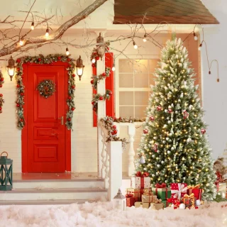 Aufun 225 cm Kunstkerstboom Edelspar