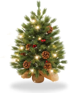 Aufun 60 cm Kunstkerstboom Tafelmodel