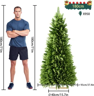 Aufun Edelspar Kunstkerstboom 180 cm