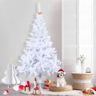 Aufun Edelspar Kunstkerstboom 210 cm PVC wit