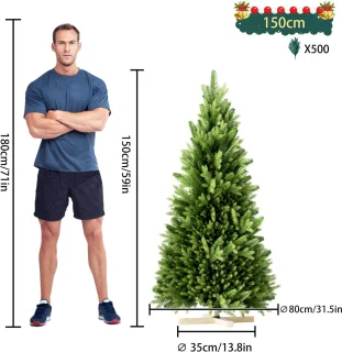 Aufun Kunstkerstboom 150 cm