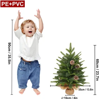 Aufun Kunstkerstboom 60 cm Tafelkerstboom