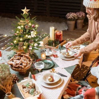 Aufun Kunstkerstboom 60 cm Tafelkerstboom