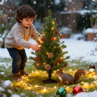 Aufun Kunstkerstboom 76 cm PE