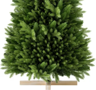 Aufun Kunstkerstboom Edelspar 225 cm met standaard