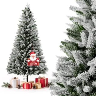 Aufun kunstkerstboom – kunstspar, 225 cm