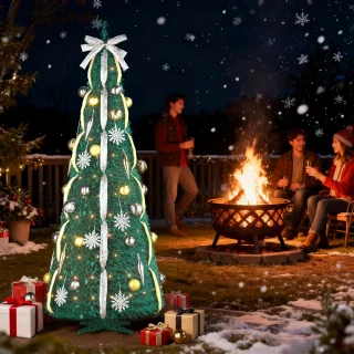 Aufun Pop-up Kunstkerstboom 150 cm