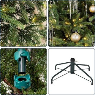 Wat vinden we goed aan de Auto‑Tree Kunstkerstboom 225 cm