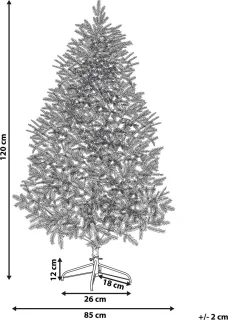 BELIANI BASSIE - Kerstboom 120 cm