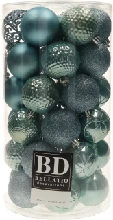 Bellatio Decorations kerstboom 120 cm ijsblauw