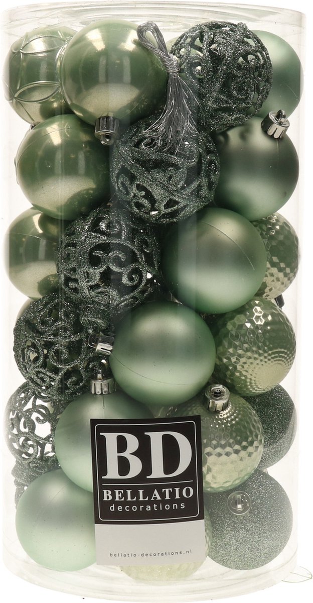 Bellatio Decorations kerstboom 120 cm mintgroen