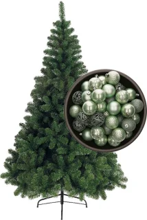 Bellatio Decorations kerstboom 120 cm mintgroen