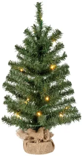 Bellatio Decorations Kunstkerstboom 60 cm - Set van 2