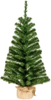 Bellatio Decorations Kunstkerstboom 90 cm groen