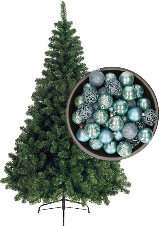 Bellatio kerstboom 150 cm ijsblauw