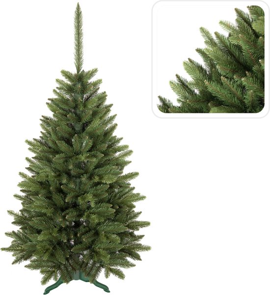 Bergamosparren Kunstkerstboom PVC 150 cm
