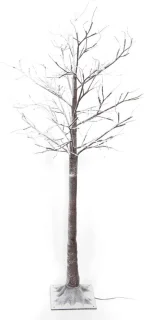 Berkenboom 160cm Bruin met 144 LED Lights Classic Warm