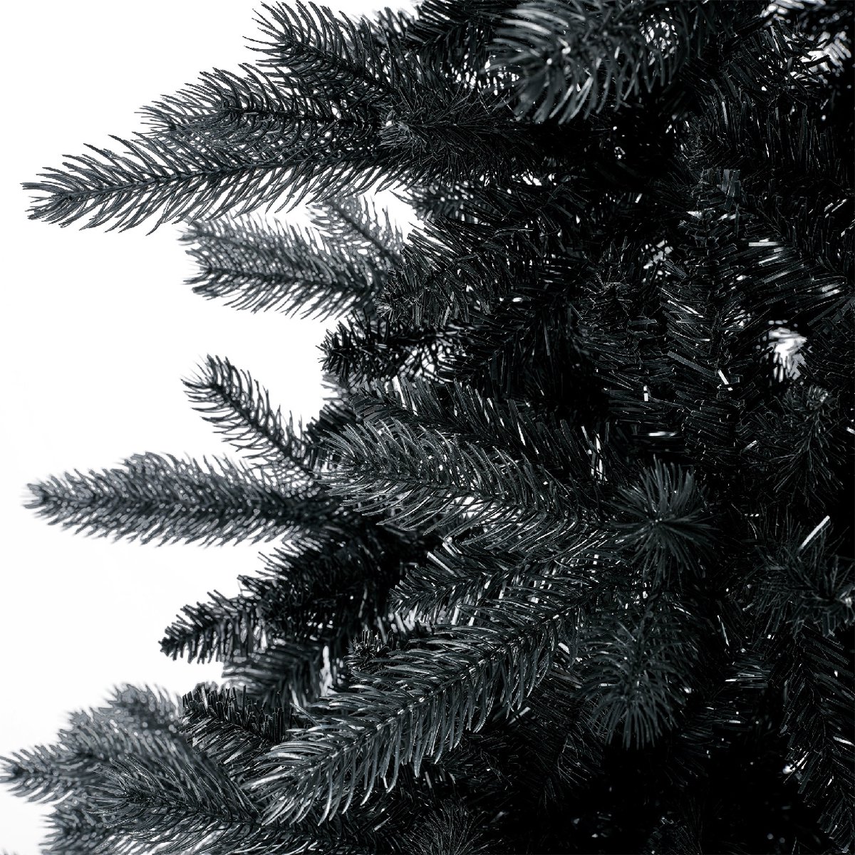 Berlin Fir Kunstkerstboom Zwart 210cm