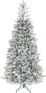 Besneeuwde kerstboom - 210 cm hoog
