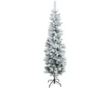 Besneeuwde kerstboom 55 x 180 cm - Kunstkerstboom