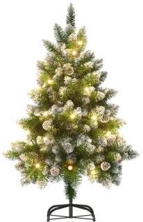 Besneeuwde kunstkerstboom – 120 cm