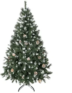 Besneeuwde kunstkerstboom 150 cm
