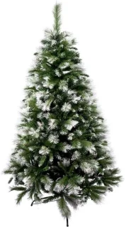 Besneeuwde kunstkerstboom 240 cm met metalen standaard