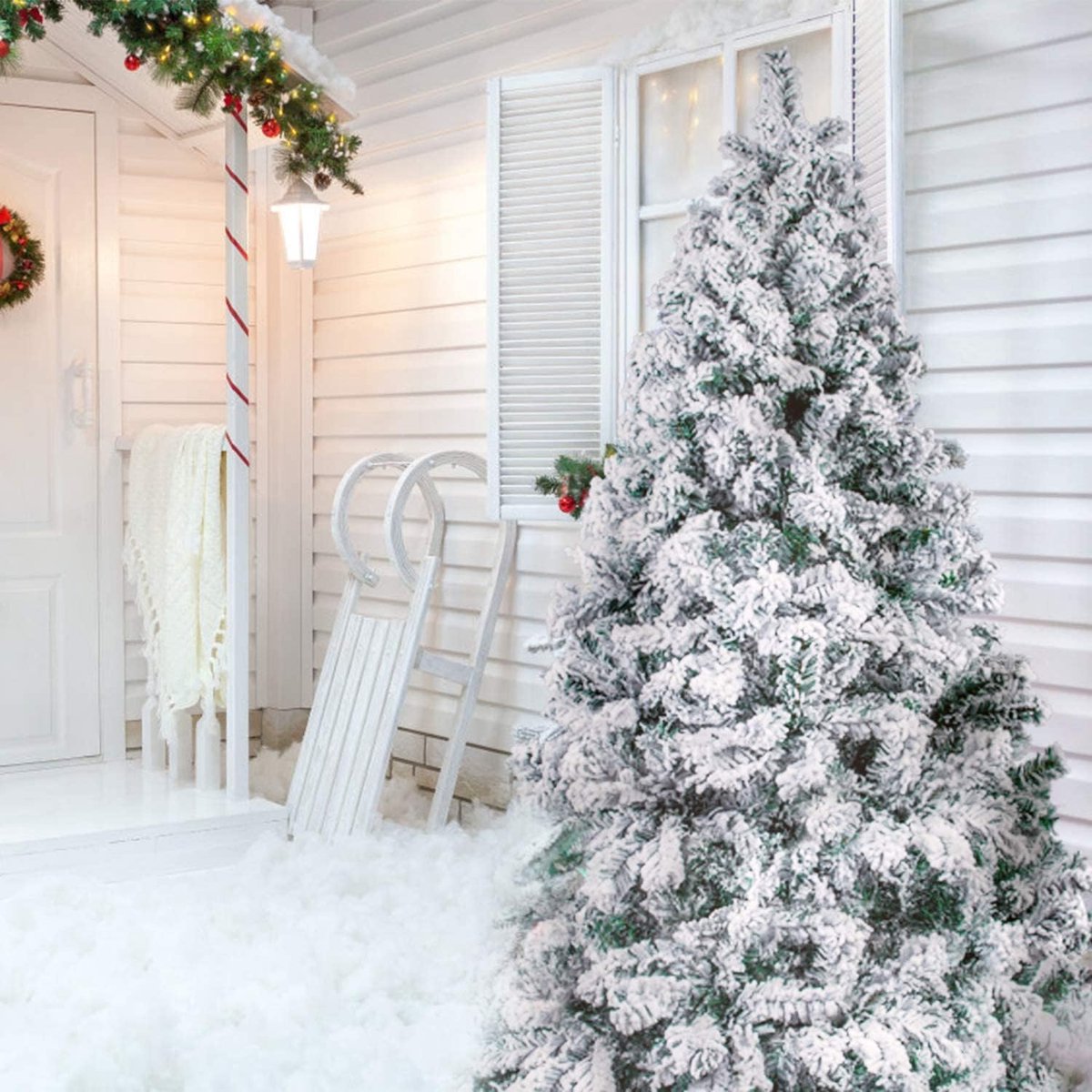 Betoverende Kunstkerstboom 150 cm PVC 500 Takpunten