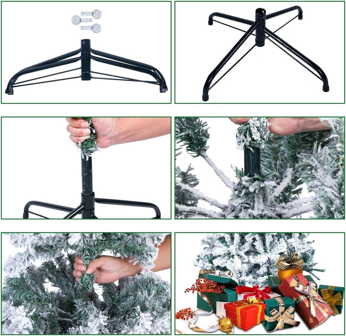 Betoverende Kunstkerstboom 150 cm PVC 500 Takpunten