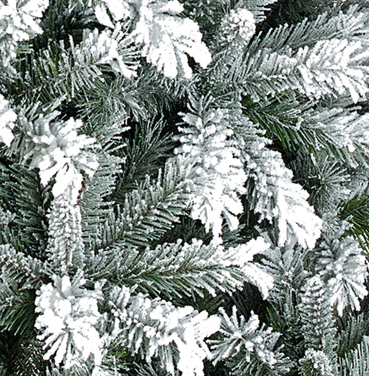Black Box Chandler Franse kunstkerstboom 215x125 cm besneeuwd groen