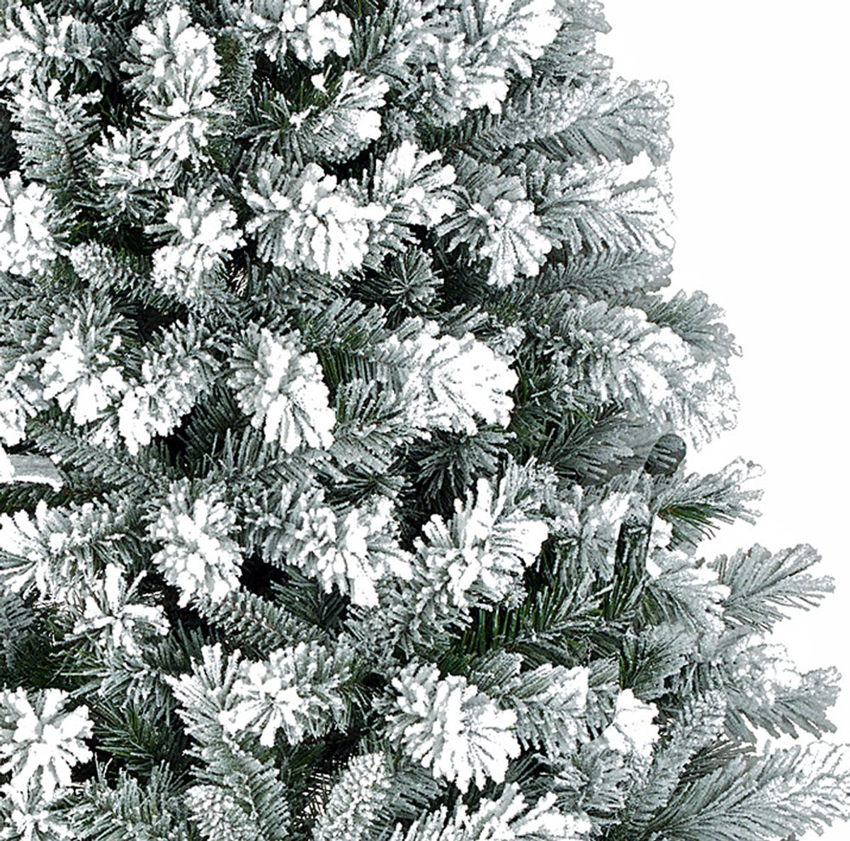 Black Box Chandler Franse kunstkerstboom 215x125 cm besneeuwd groen