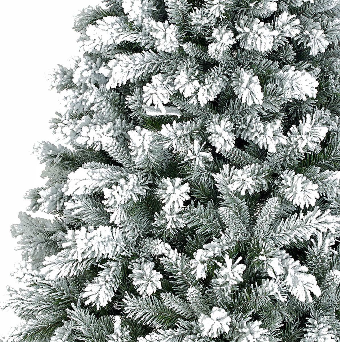 Black Box Chandler Franse kunstkerstboom 215x125 cm besneeuwd groen