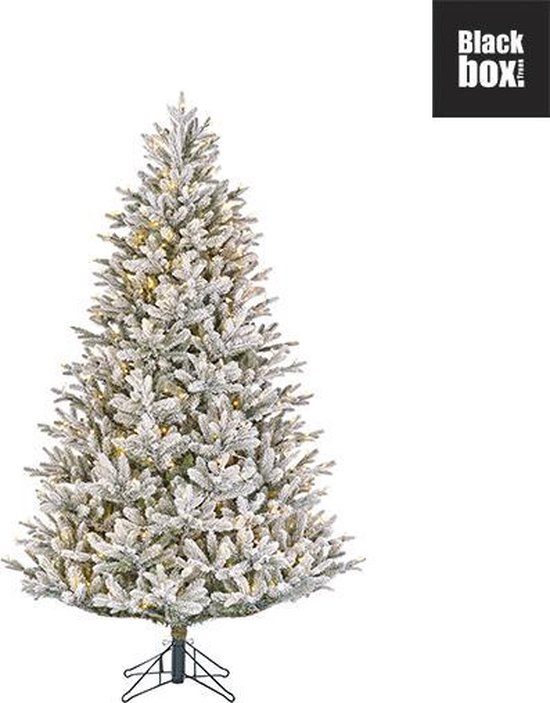 Black Box Frasier Kunstkerstboom H215 Ø145 cm Frosted Groen