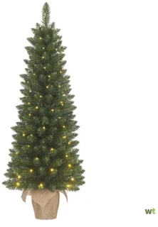 Black Box Gerlos kerstboom groen met burlap