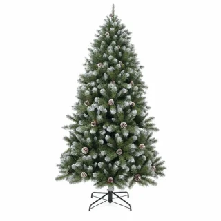 Black Box kunstkerstboom besneeuwd groen 215 cm