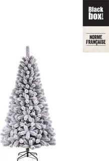 Black Box Medford kunstkerstboom 155 cm besneeuwd groen