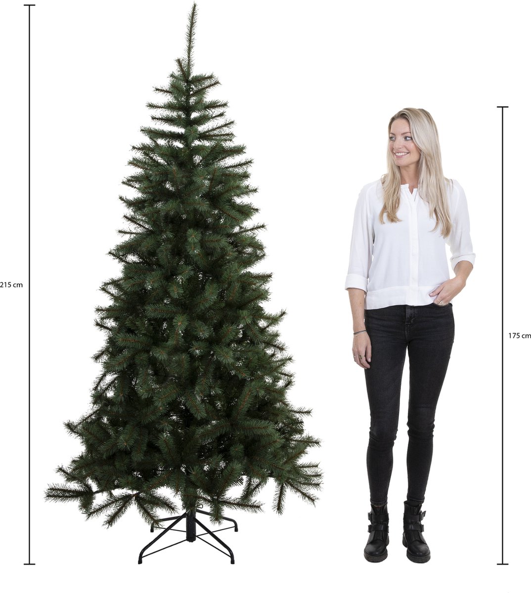 Black Box Trees Brampton Kunstkerstboom H215 x Ø142 cm Groen